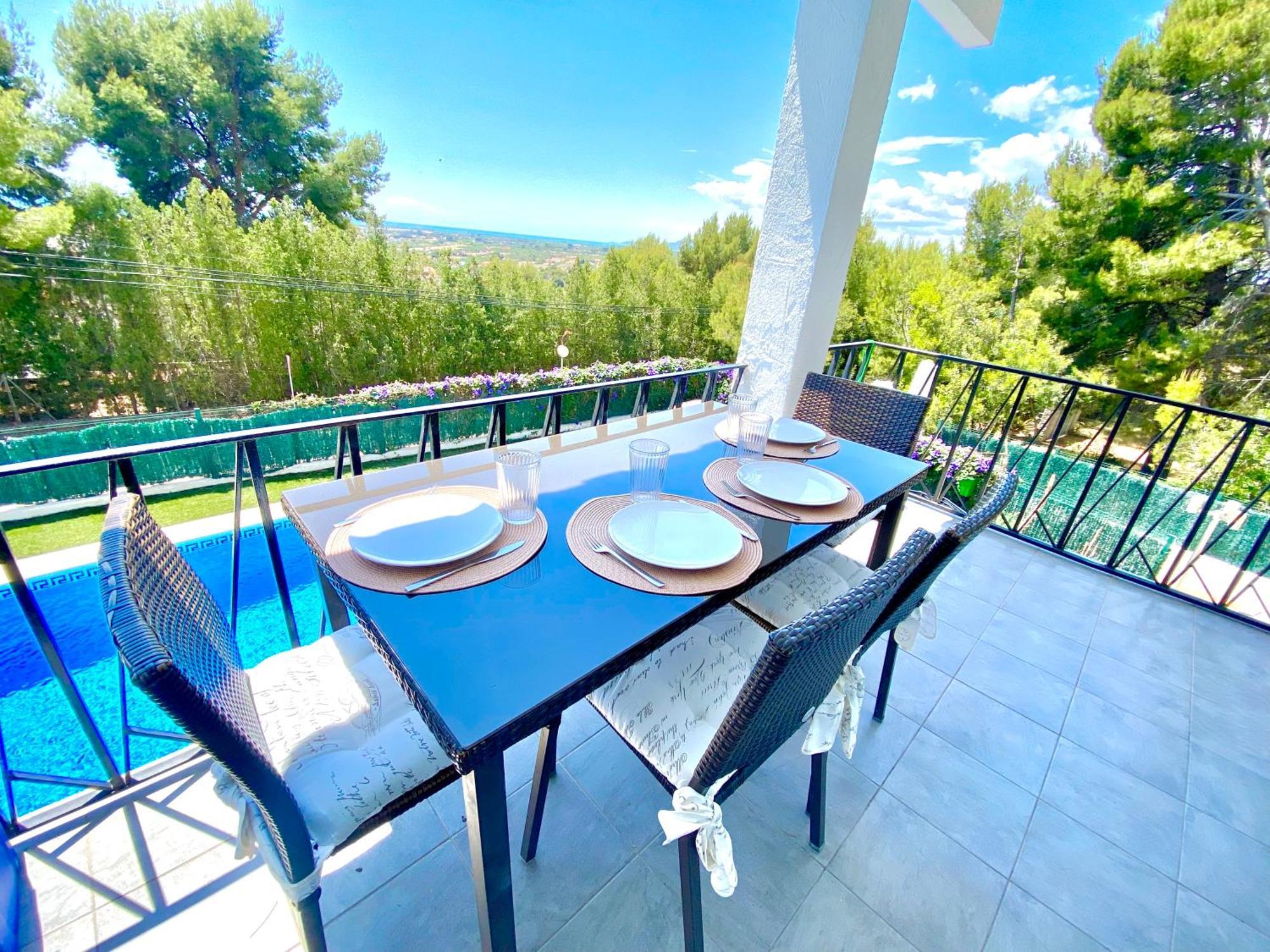 Chalet Con Piscina Privada En Alcocebre Alcalá de Chivert Buitenkant foto